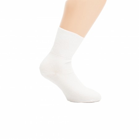 Basisfot Bomullsokker 2 pk. Hvit